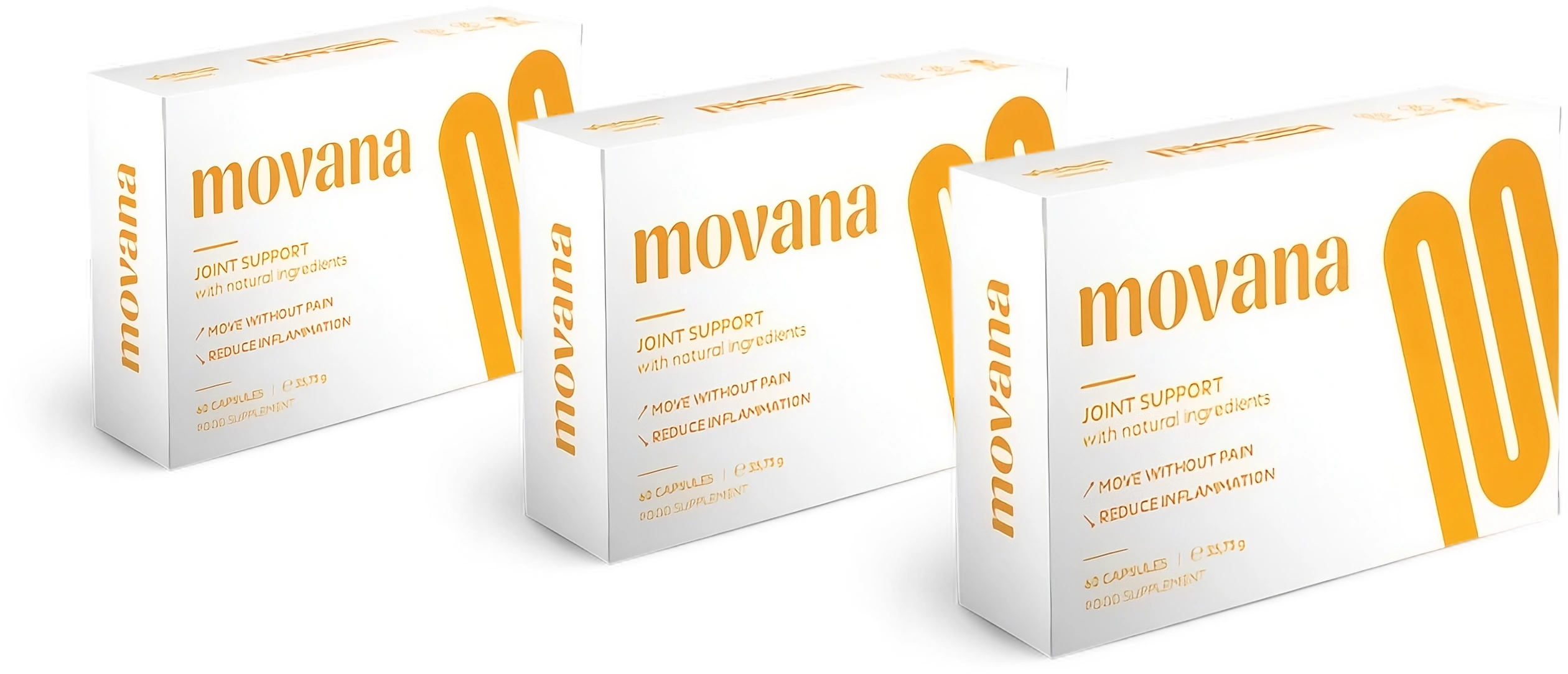 3 Pakkausta Movana Joint Capsules